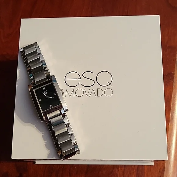 Movado | Accessories | Esq Movado Ladies Diamond Watch  display picture 1